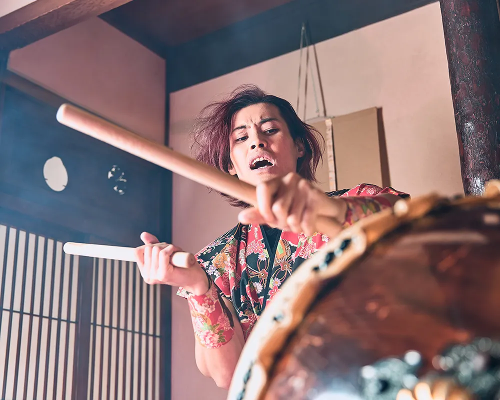 Japanese drum experience for overseas travelers